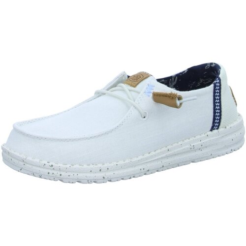Chaussures Femme Mocassins Hey Dude Track Shoes  Blanc