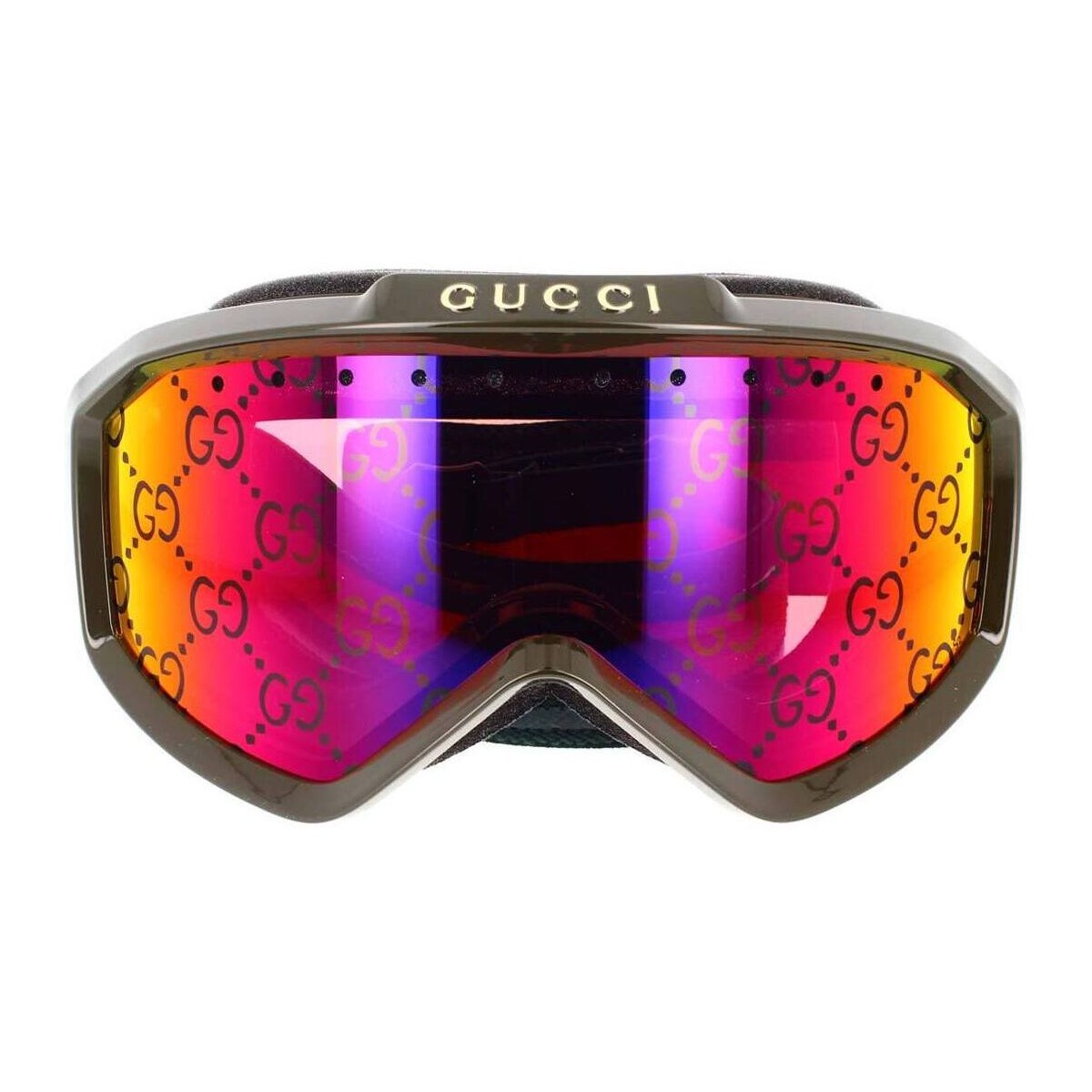 Accessoires Accessoires sport Gucci Occhiali da Sole  Maschera da Sci e Snowboard GG1210S 003 Kaki
