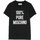 Vêtements Garçon T-shirts manches longues Moschino HNM04KLAA01 Noir