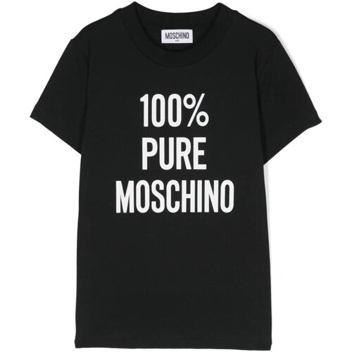 Vêtements Garçon Top 5 des ventes Moschino HNM04KLAA01 Noir