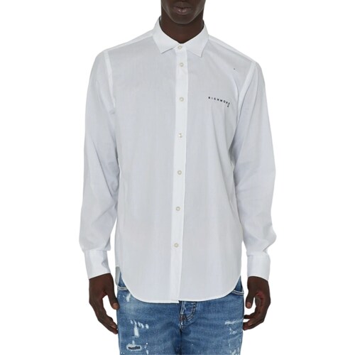 Vêtements Homme Chemises pegasuss longues John Richmond UMP24230CA Blanc