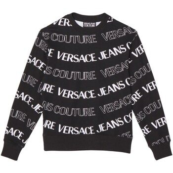 Vêtements Homme Sweats Versace Jeans Couture 76GAI3R0-FS129 Noir