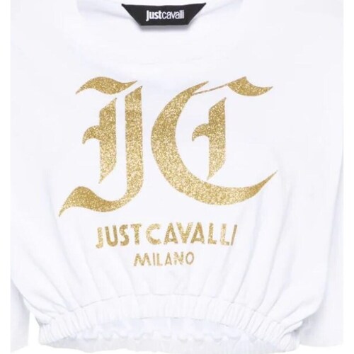 Vêtements Femme Pulls & Gilets Roberto Cavalli 76PAHE00-CJ110 Blanc