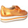 Chaussures Femme Mocassins Softwaves 7.78.56 Orange