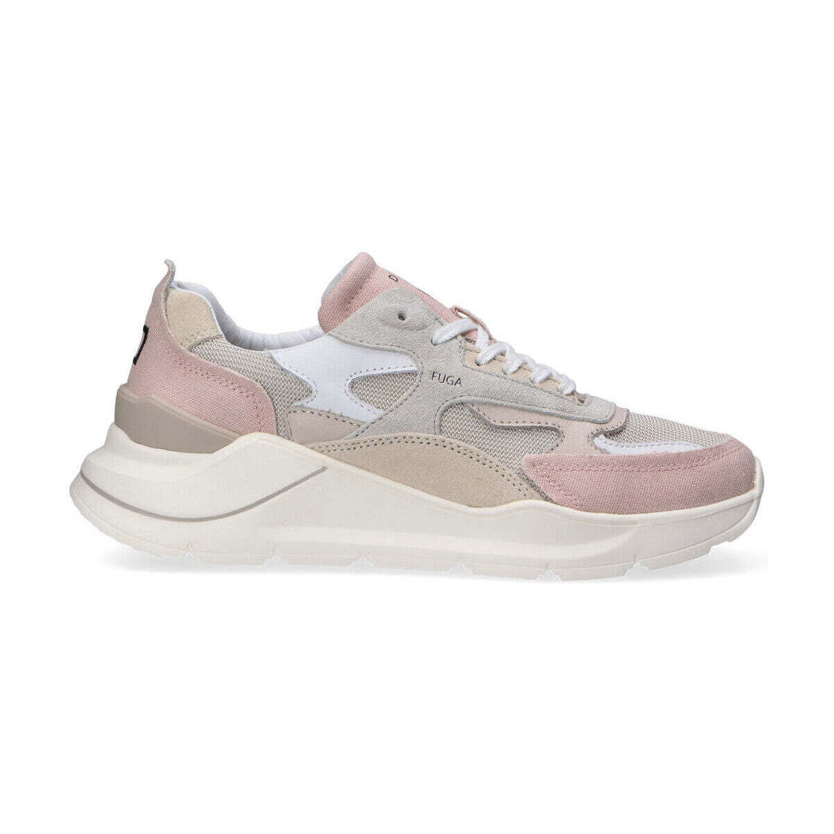 Chaussures Femme Baskets basses Date  Rose