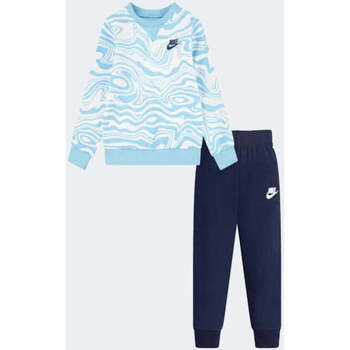 Vêtements Garçon Ensembles de survêtement floral Nike  Bleu