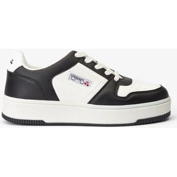 Chaussures Femme Baskets basses Baskets Montantes Harlo Rosesises Baskets marly blanches et noires Blanc