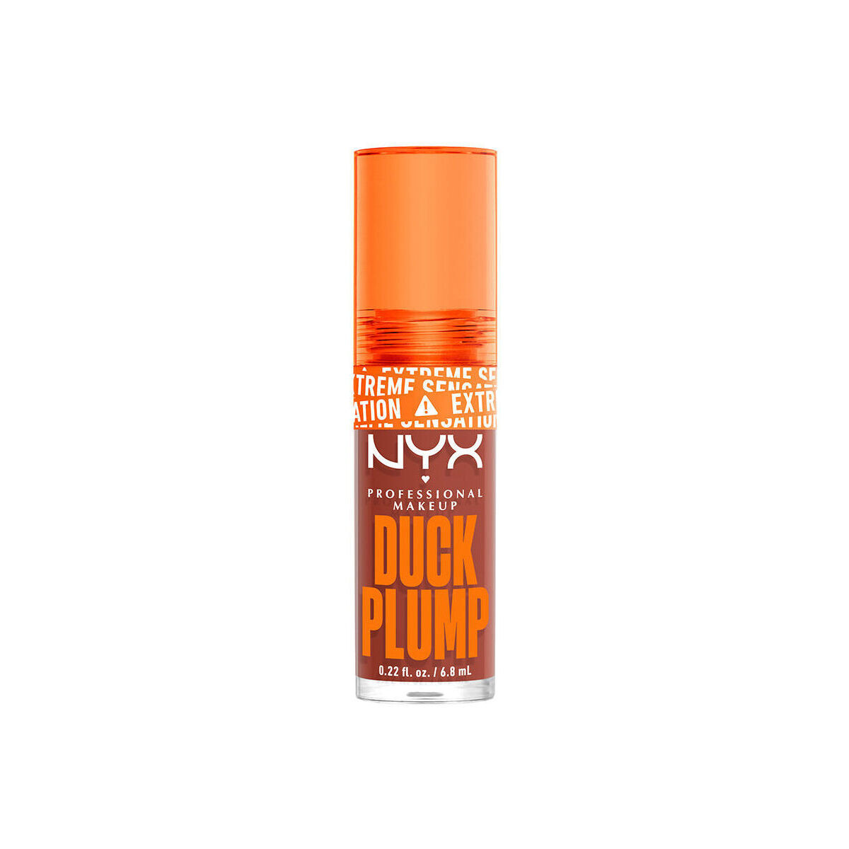 Beauté Femme Gloss Nyx Professional Make Up Duck Plump Brillant À Lèvres marron D&39;applaudissements 
