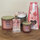 Maison & Déco Bougies / diffuseurs Kontiki Bougie Heart and Home Rose, yuzu et Rhubarbe Rose