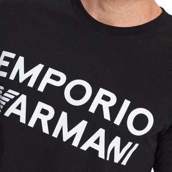 Emporio Armani relogio logo-print backless one-piece Grün
