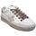 Chaussures Femme Baskets mode Ama Brand 2762 Slam Leopard White 