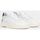 Chaussures Homme Baskets mode Date M997-CR-CA-WE - COURT CALF-WHITE BLUETTE Blanc