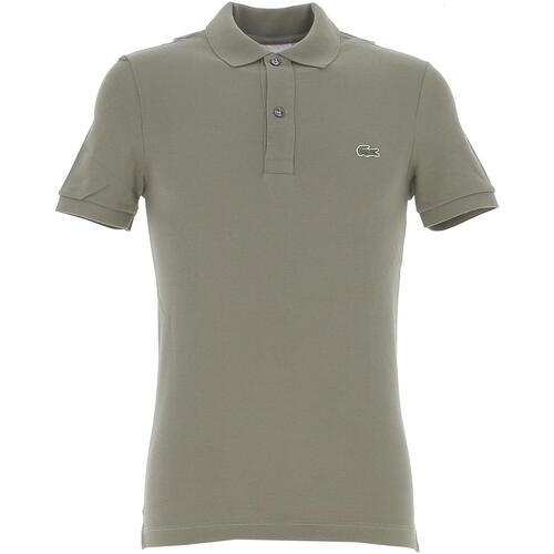 Vêtements Homme you can pair a Lacoste polo with classic jeans or a sports skirt Lacoste Polos core essentials Kaki
