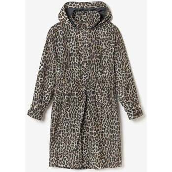 Vêtements Femme Parkas The Garment V-neck ruffle-detail dress Blackises Parka simon léopard Noir