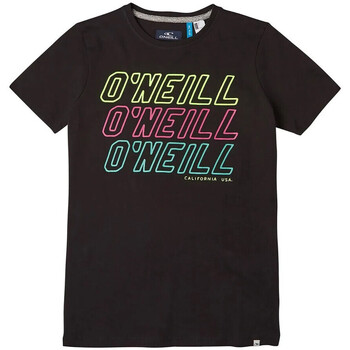 Vêtements Garçon T-shirts manches courtes O'neill 1A2497-9010 Noir