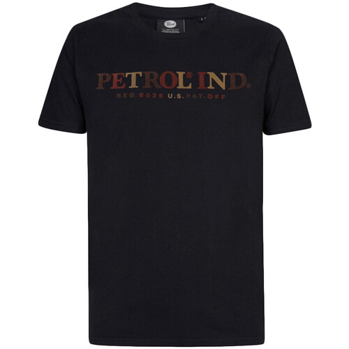 Vêtements Homme T-shirts neck & Polos Petrol Industries M-3030-TSR164 Noir
