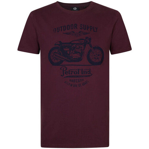 Vêtements Homme T-shirts manches courtes Petrol Industries M-3030-TSR262 Rouge