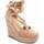 Chaussures Femme Espadrilles Leindia 87245 Rose