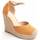 Chaussures Femme Espadrilles Leindia 87249 Marron