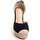 Chaussures Femme Espadrilles Leindia 87250 Noir