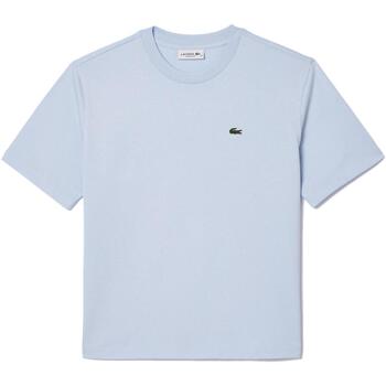 Vêtements Femme T-shirts manches courtes Lacoste Tee-shirt Bleu
