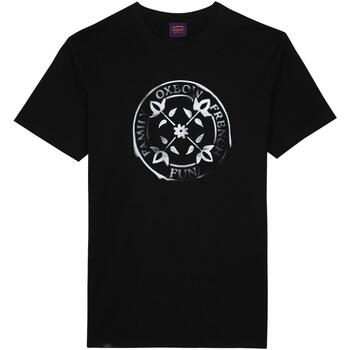 Vêtements Homme Fleur De Safran Oxbow Tee shirt manches courtes graphique Noir
