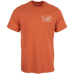 Vêtements Homme T-shirts manches courtes Nike M J Flt Artist Series Ss Crew Orange