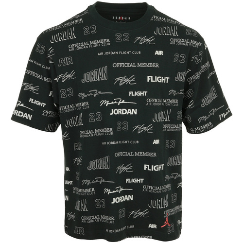 Vêtements Homme T-shirts manches courtes Nike M J Flt Stmt 85 Ss Crew Noir