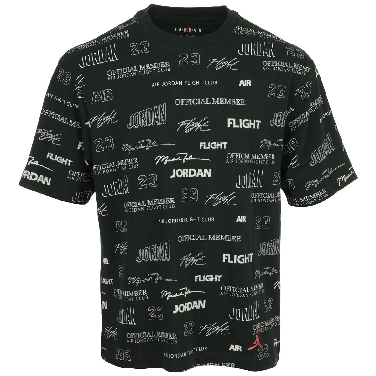 Vêtements Homme T-shirts manches courtes Nike M J Flt Stmt 85 Ss Crew Noir