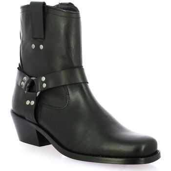 Chaussures Femme Boots So Send Boots cuir Noir