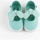 Chaussures Enfant Ballerines / babies Victoria BALLERINE OJALÁ TOILE & SCRATCH & NOEUD RAYURES Vert