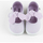 Chaussures Enfant Ballerines / babies Victoria BALLERINE OJALÁ TOILE & SCRATCH & NOEUD RAYURES Rose