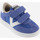 Chaussures Enfant Serviettes et gants de toilette BASKET BASSE MILLAS NYLON & CROÛTE DE CUIR Bleu