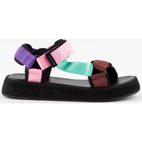 Chaussures Femme Tongs Victoria TONGUES SAL NYLON MULTICOLORE & SCRATCHS Rose