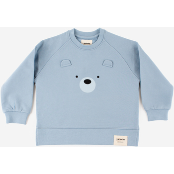Vêtements Enfant Sweats Victoria V THINGS SWEAT-SHIRT COTON ANIMAUX Bleu