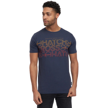 Vêtements Homme T-shirts manches longues Crosshatch BG776 Bleu