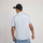 Vêtements Homme Chemises manches longues Oxbow Chemise manches courtes chambray microprint CUPIXI Bleu