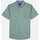 Vêtements Homme Chemises manches longues Oxbow Chemise manches courtes microprint CHAKI Vert