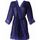 Vêtements Femme Pyjamas / Chemises de nuit Brigitte Bardot Kimono bleu marine Backstage Bleu