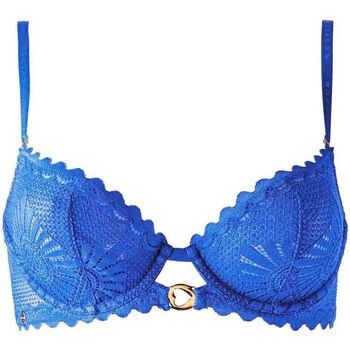 Sous-vêtements Femme Corbeilles & balconnets Morgan Soutien-gorge corbeille bleu Lison Bleu