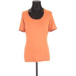 Vêtements Femme Débardeurs / T-shirts usb sans manche Cerruti 1881 Top en coton Orange