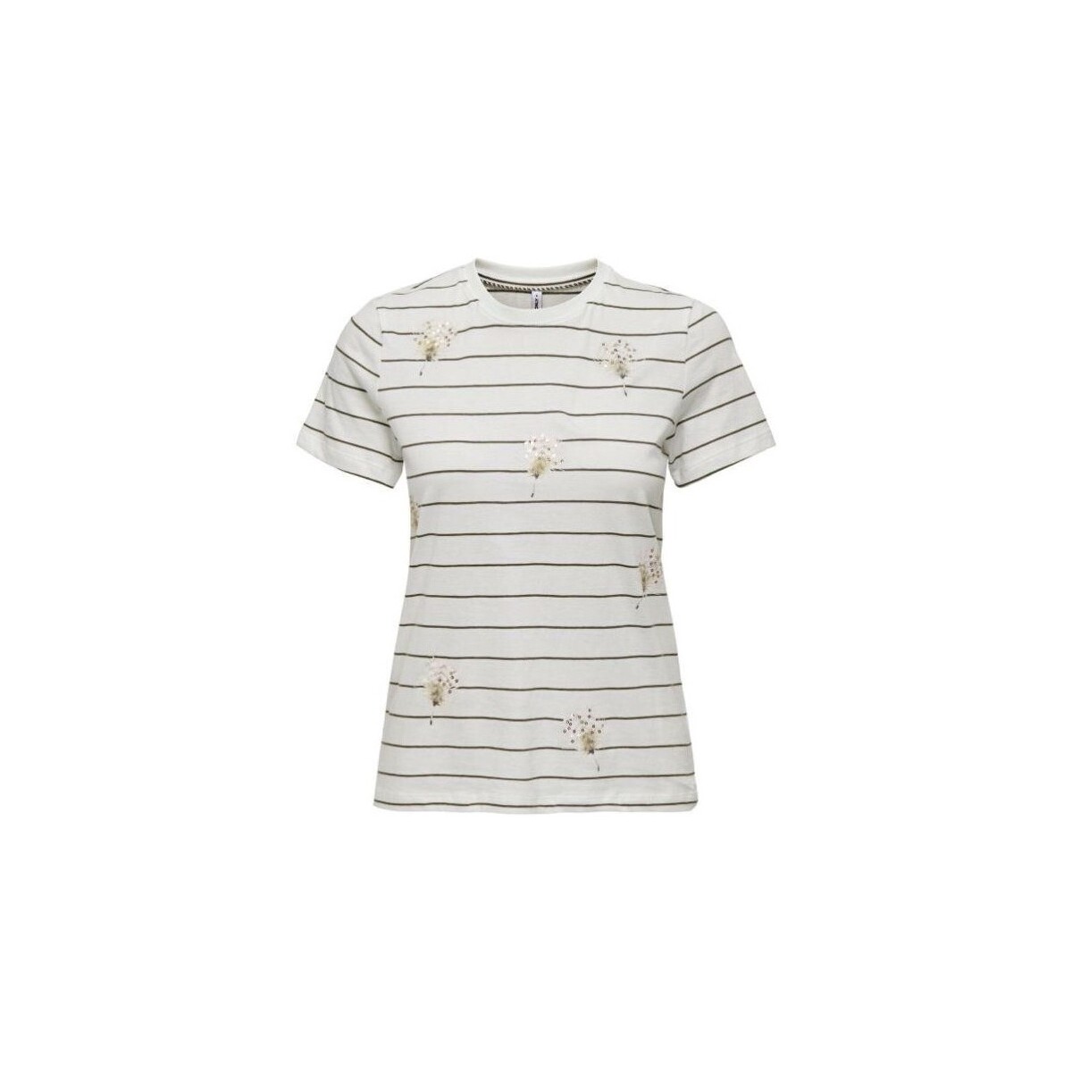 Vêtements Femme T-shirts & Polos Only 15316706 KITA Blanc