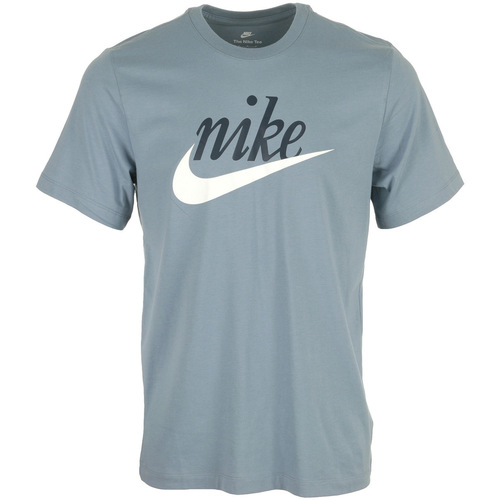 Vêtements Homme T-shirts manches courtes Nike M Nsw Tee Futura 2 Bleu