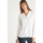 Vêtements Femme Chemises / Chemisiers Daxon by  - Chemisier effet froissé manches longues Blanc