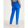 Vêtements Femme Pantalons Daxon by  - Pantalon en maille milano Bleu