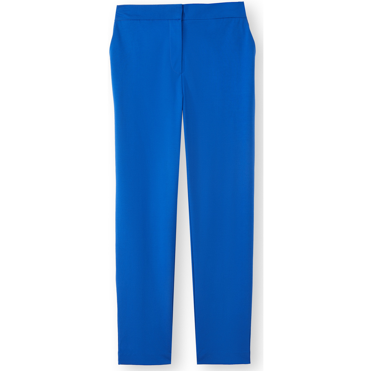 Vêtements Femme Pantalons Daxon by  - Pantalon en maille milano Bleu