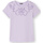 Vêtements Femme T-shirts & Polos Daxon by  - Tee-shirt fantaisie brodé et ajouré Rose