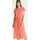 Vêtements Femme Robes Daxon by  - Robe longue crépon coton Orange