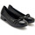 Chaussures Femme Tapis de bain Ballerines extra larges pieds sensibles Noir