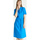 Vêtements Femme Robes Daxon by  - Robe col tailleur manches courtes Bleu